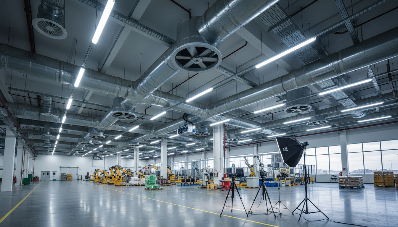 wentylacja hali produkcyjnej , co trzeba miec na uwadze - 7 błędów w wentylacji hali, które kosztują miliony rocznie